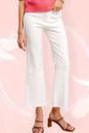 Soft Wash High-Rise Jeans - White