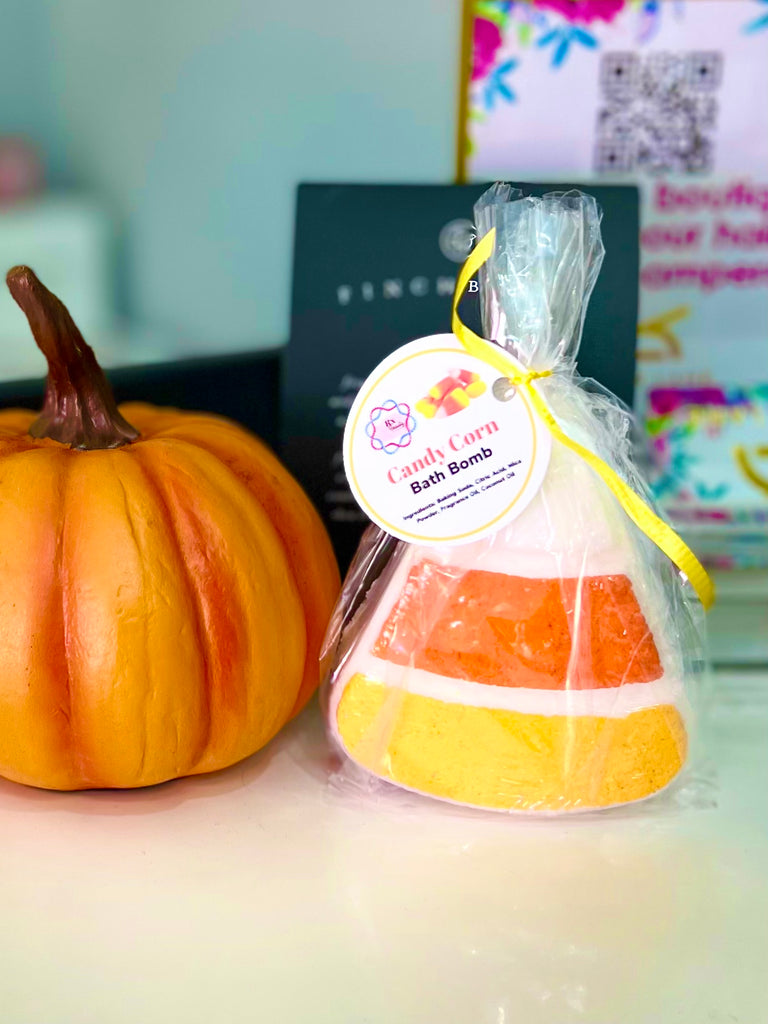 Halloween bath bombs in store karden lane