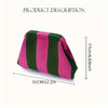 The Emma Clutch - Pink/Green