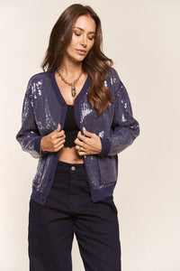 Sequined Cardigan