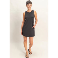 On The Go Mini Dress - Black
