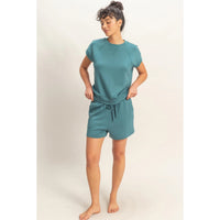 On The Go Shorts - Dark Teal