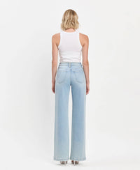 Festival Wide Leg Jeans - Light Wash
