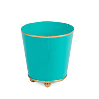 Mattie Cachepot Planter - Turquoise