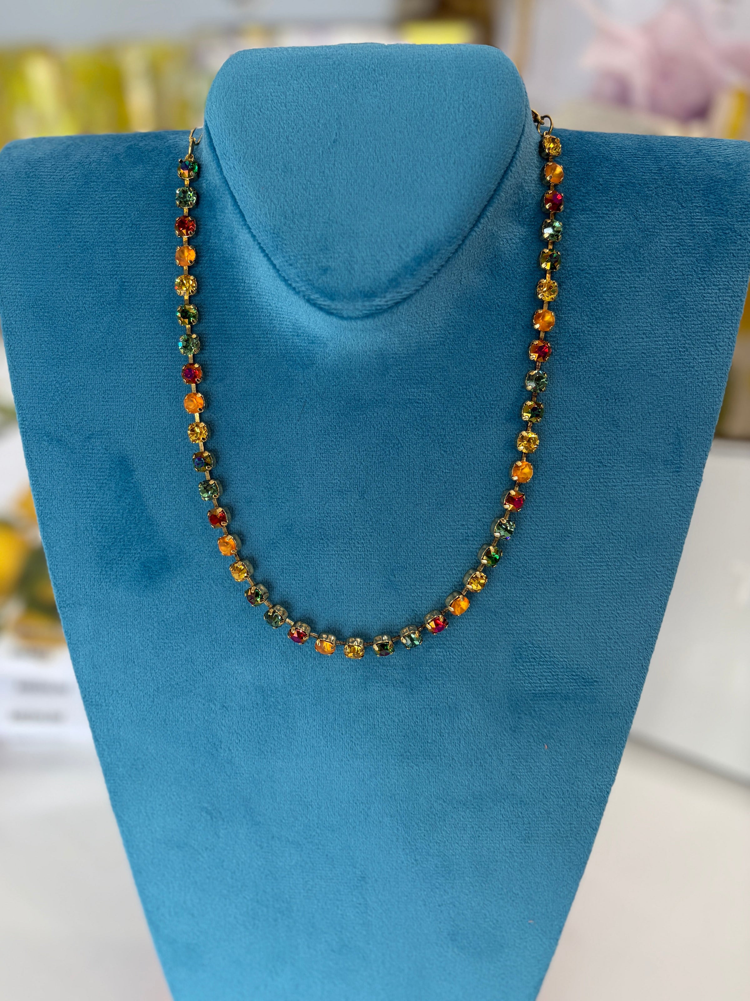 TOVA Sarina Necklace - Watermelon