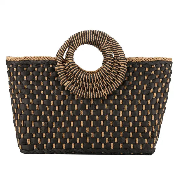 Natural Straw Handbag