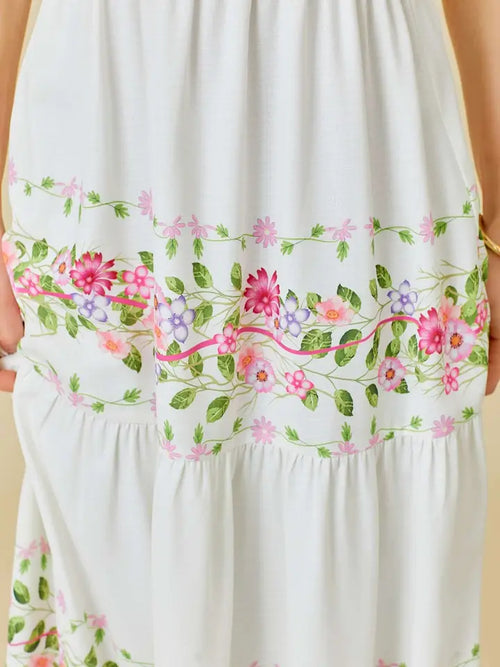 The Summer Floral Maxi Dress