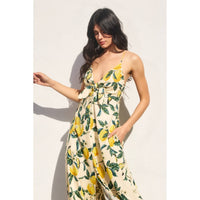 Vintage Lemonade Maxi Dress