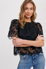 Lace Embroidered Blouse