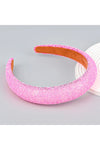 Beaded Headband - Pink
