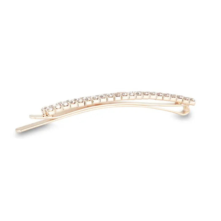 Rhinestone Bobby Pins - Gold