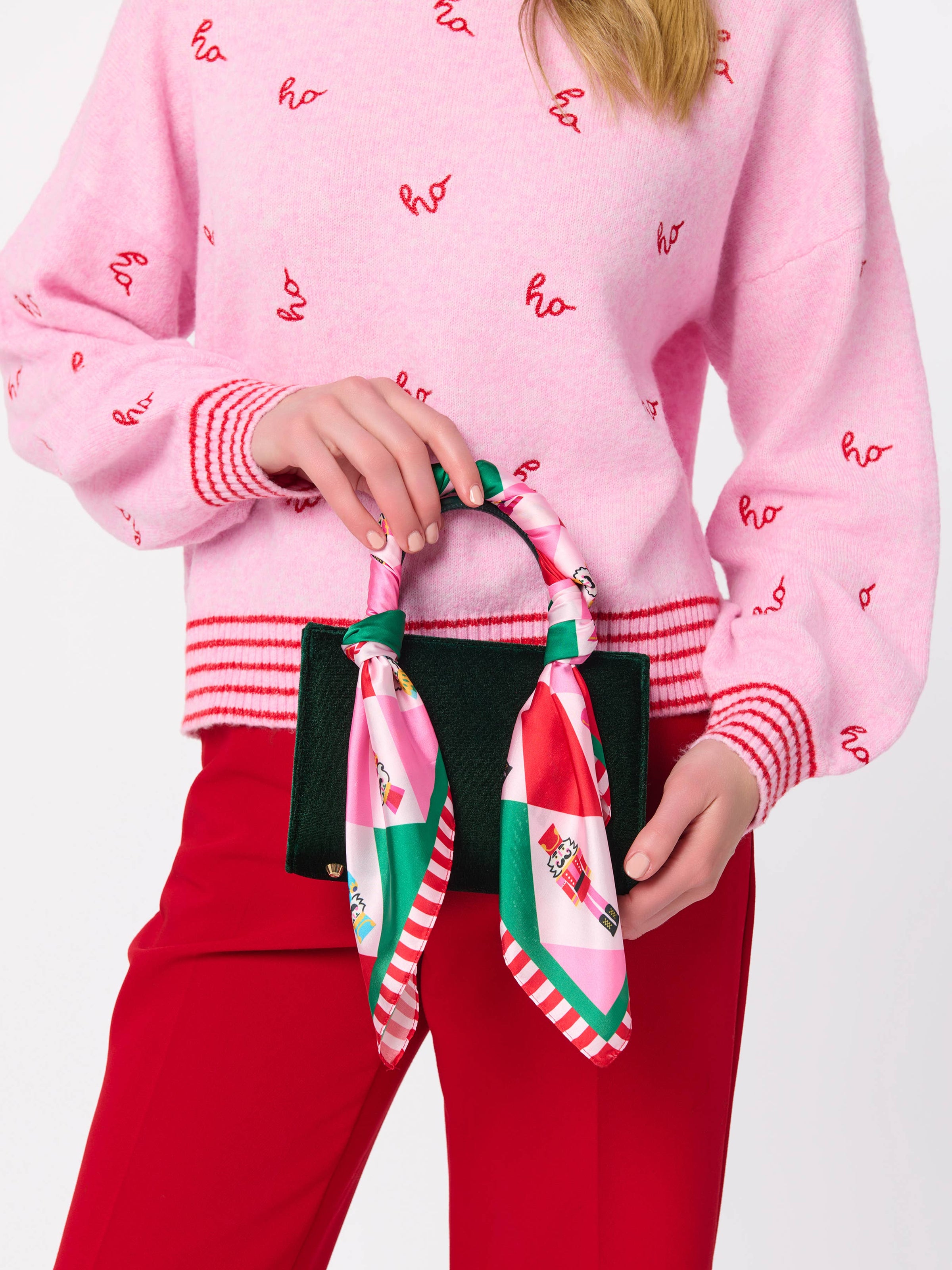 Nutcracker Square Scarf