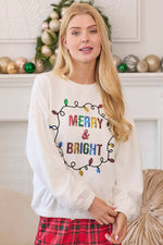 Merry & Bright Sequin Sweater