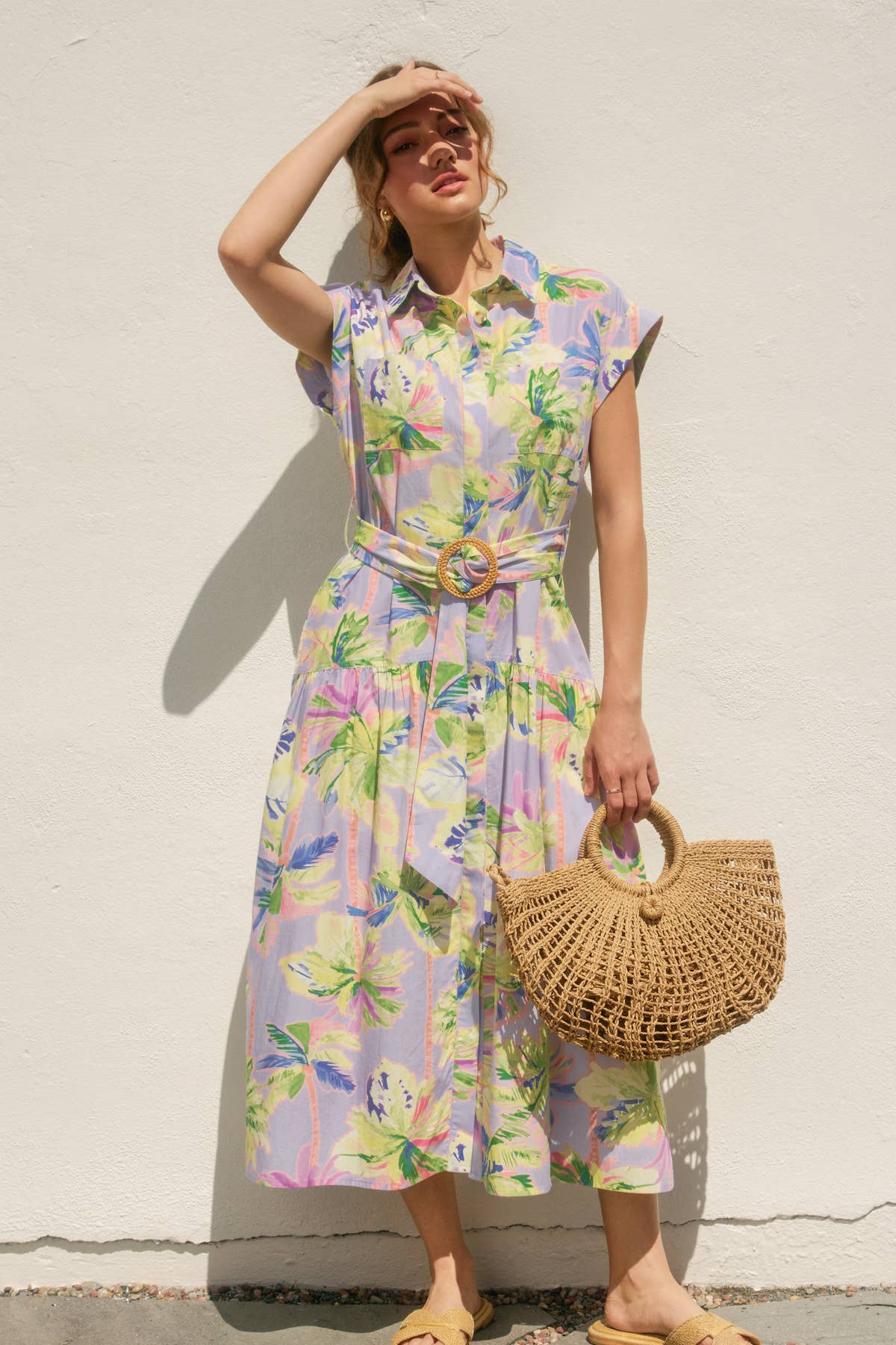 Floral Radiance Dress