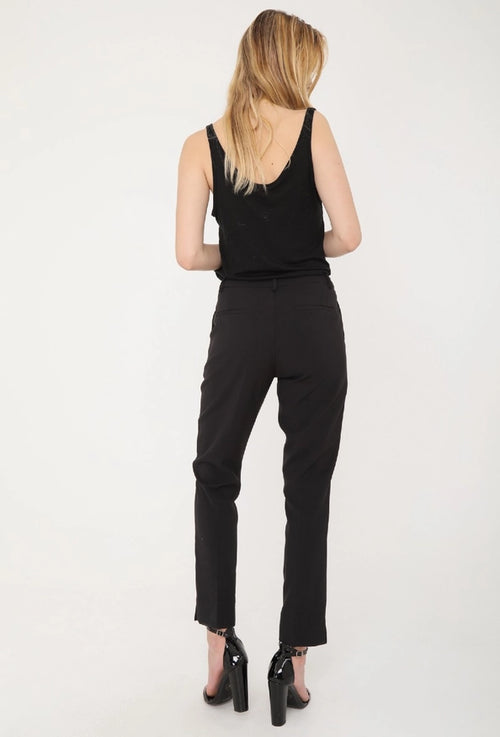 Natasha Suit Pants - Black