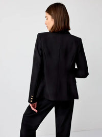 Natasha Fitted Blazer - Black