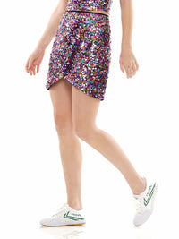 Sequin Mini Skirt - Multi