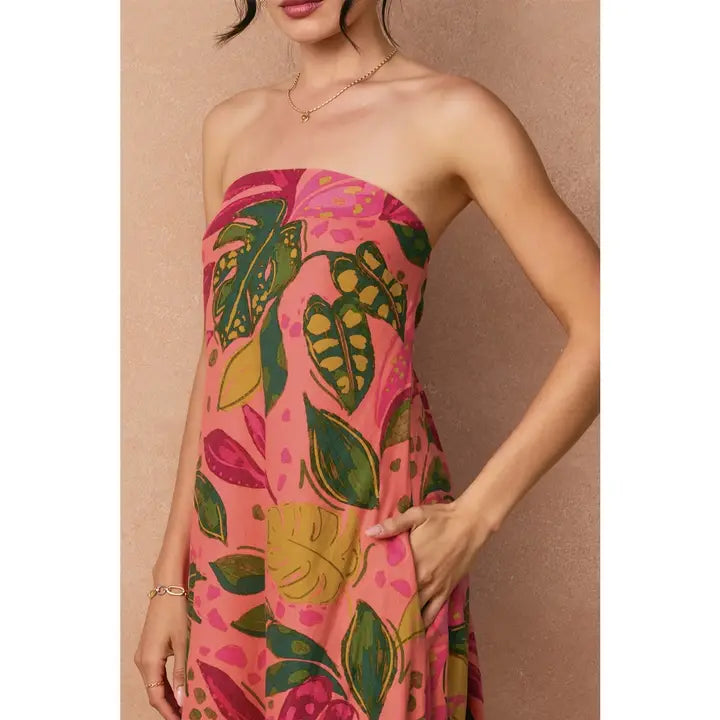 Paradise Maxi Dress - Pink
