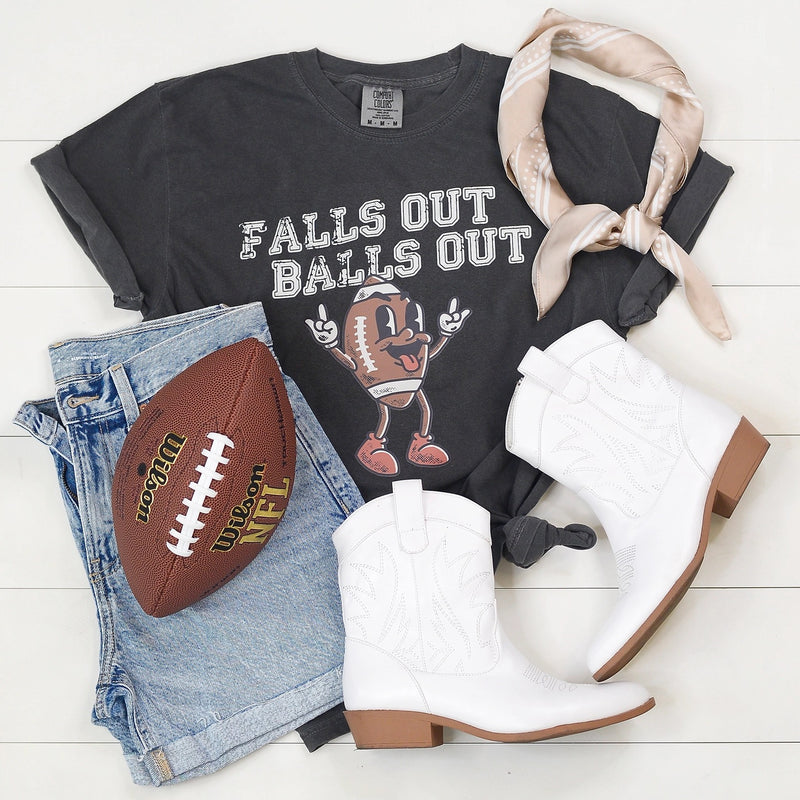 “Falls Out Balls Out” Graphic T-Shirt