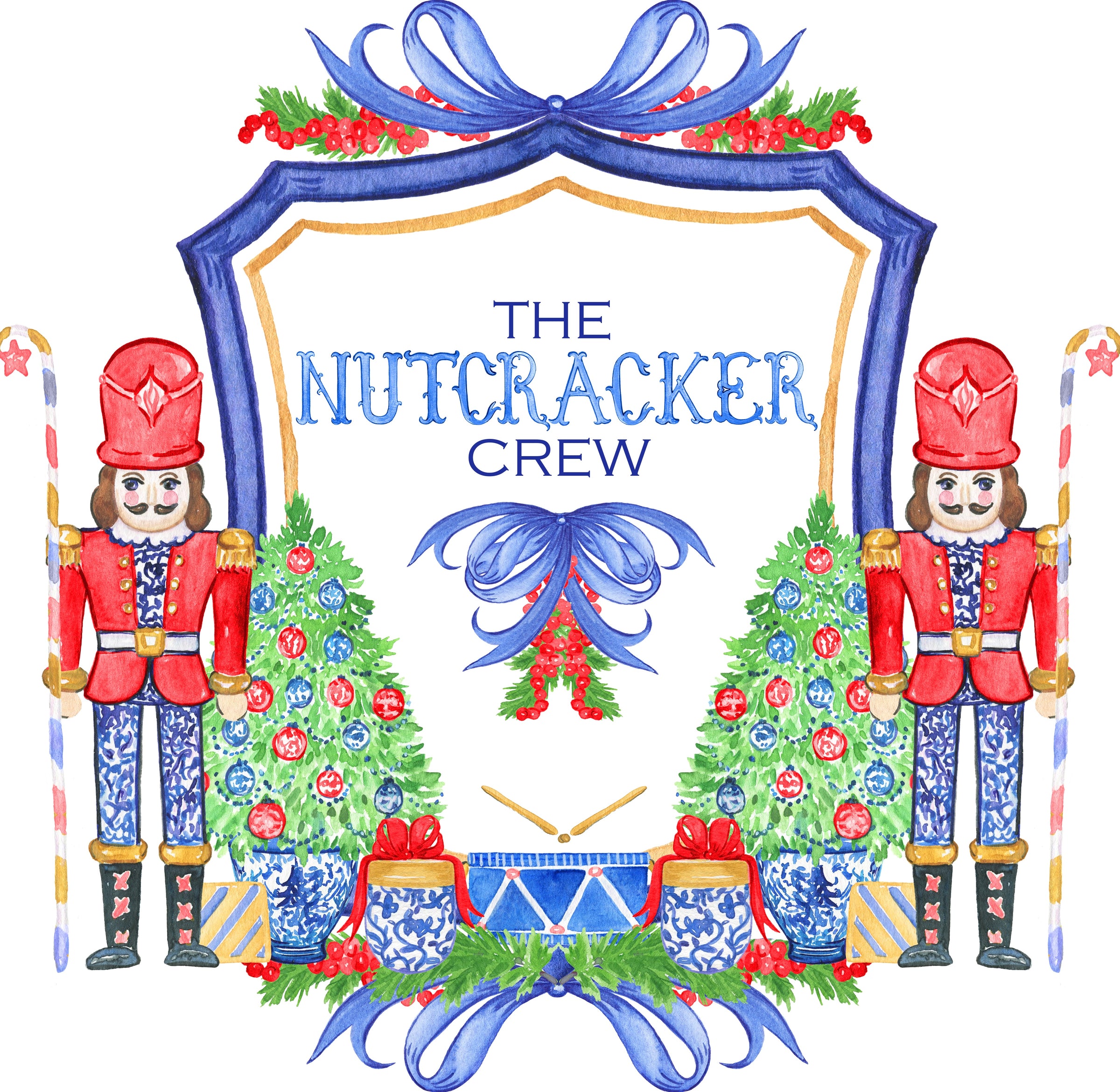 Nutcracker Crew Graphic Tee - White