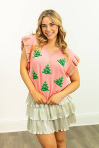 Christmas Tree Knit Sweater Vest
