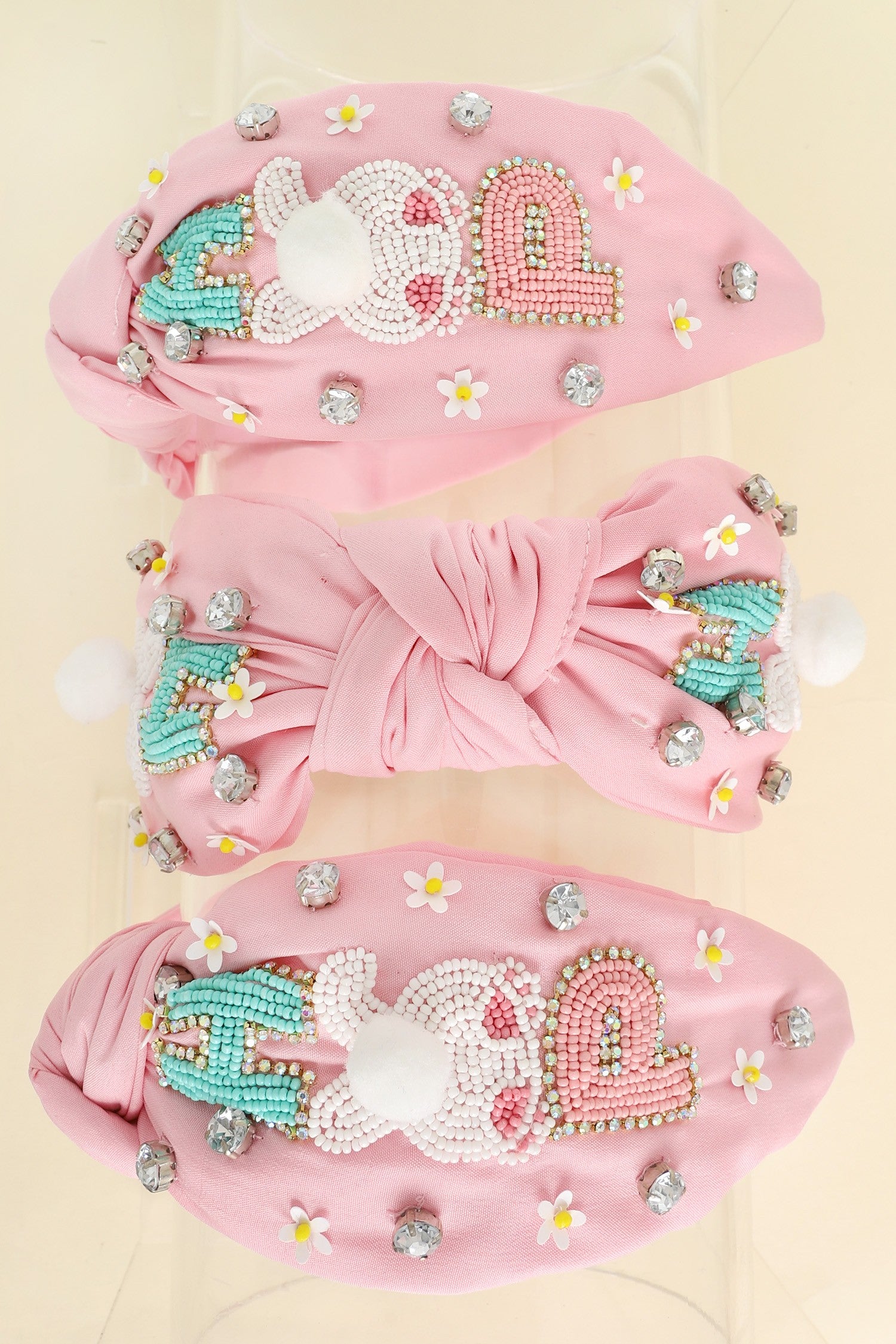 Hoppy Easter Beaded Headband
