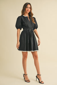 Elaine Mini Dress - Black