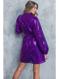 Sequin Mini Dress