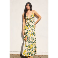 Vintage Lemonade Maxi Dress