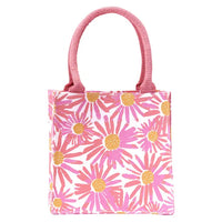 Daisies Reusable Gift Bag Tote