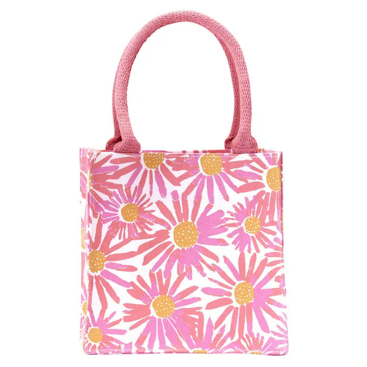 Daisies Reusable Gift Bag Tote
