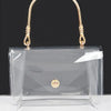 The Clear Bag - Gold Handle