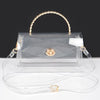 The Clear Bag - Gold Chain