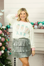 Nutcracker Sequin Top