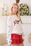 Sequined Lights Sweater - Merry