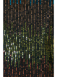 Sequin Button Up Blouse