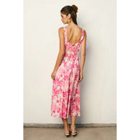 The Palms Midi Dress - Pink