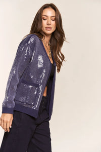 Sequined Cardigan