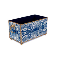 Faux Bois Cachepot Planter