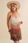 Wesley Studded Fringe Dress - Rodeo