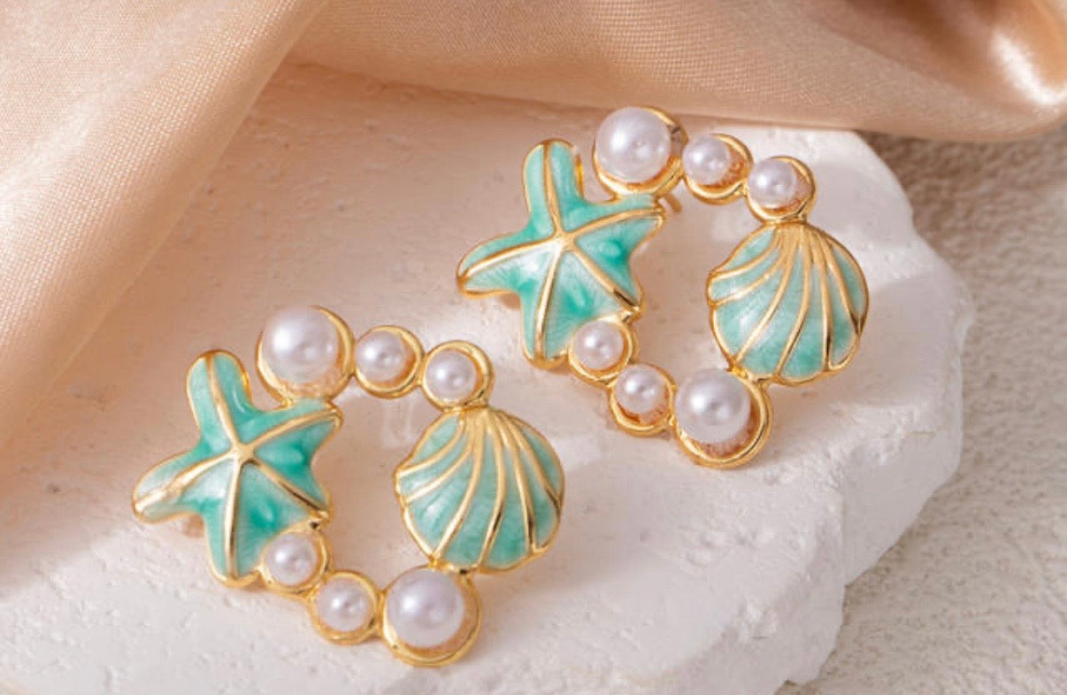 Under The Sea Earrings