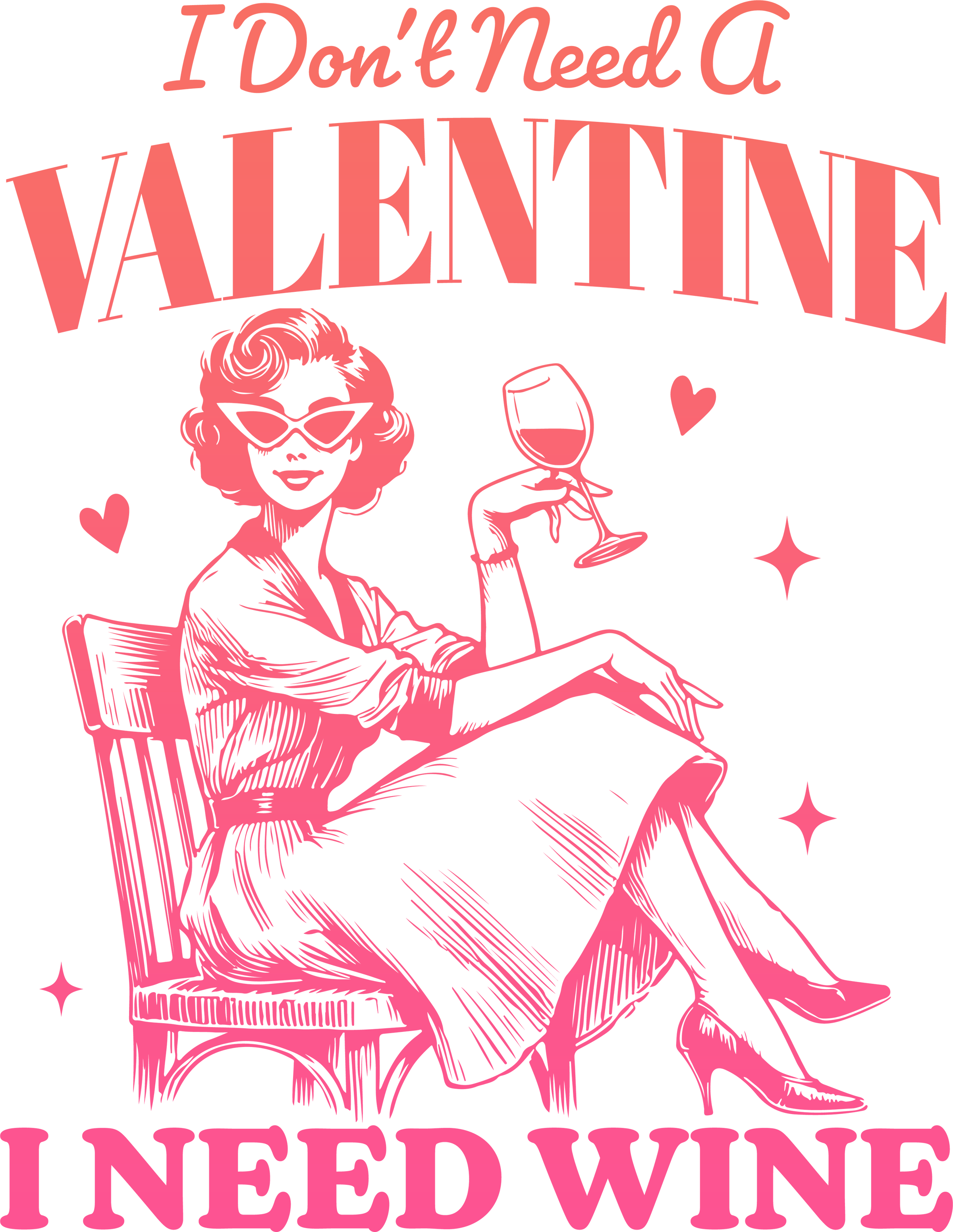 I Need Wine Graphic Tee