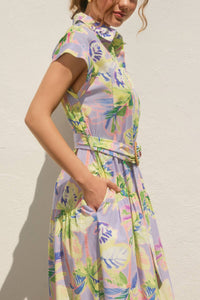 Floral Radiance Dress