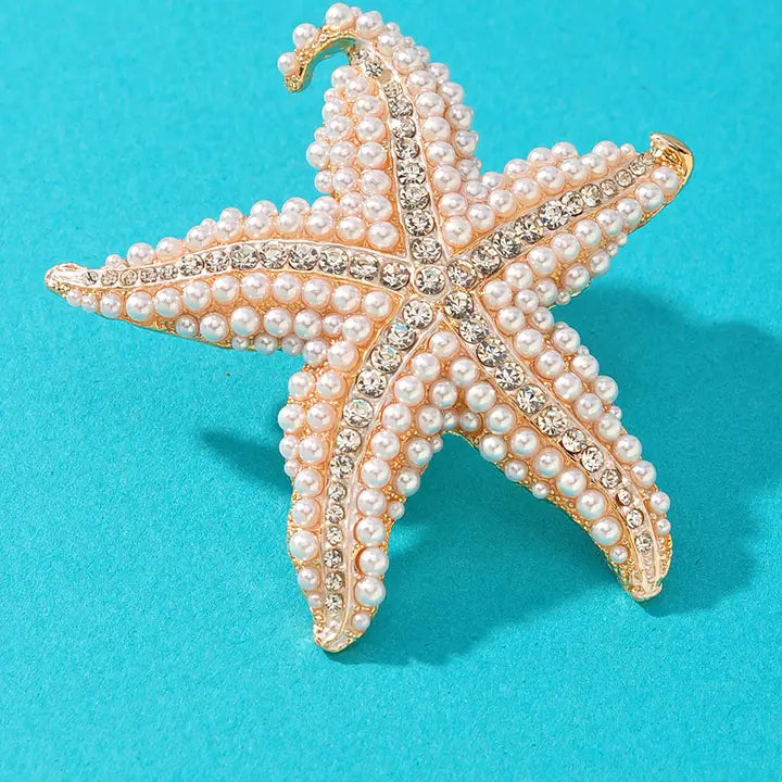 Starfish Brooch