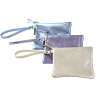 The Metallic Carter Wristlet - Emerald