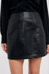 Mindy Mini Skirt - Black