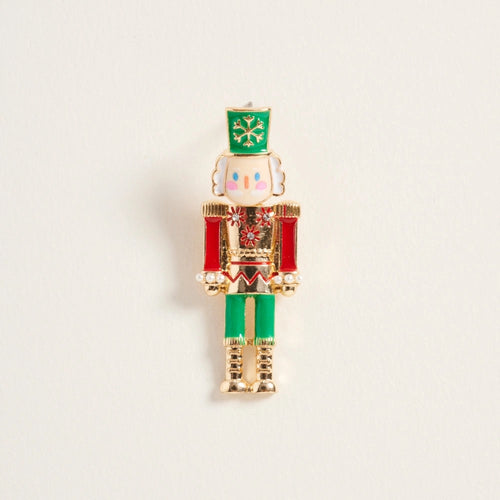 Nutcracker Earrings - Red