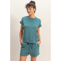 On The Go Shorts - Dark Teal
