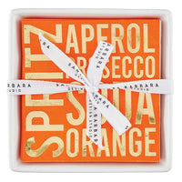 Ceramic Napkin Tray + Napkins - Spritz