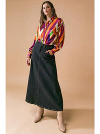 Groovy Baby Woven Top - Purple